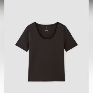 Everlane Supima Cotton Scoop Neck T Shirt